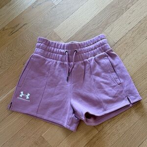 Under Armour Women's Mauve Athletic Shorts